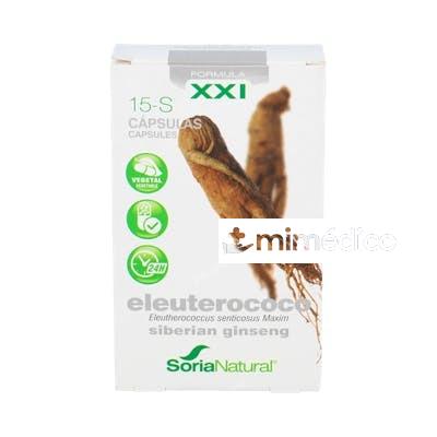 CAP.S 15 ELEUTEROCOCO XXI 30CAP. SORIA NATURAL