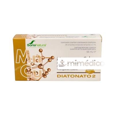 DIATONATO 2 MANGANESO-COBRE 28VIALES SORIA NATURAL