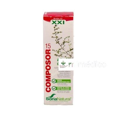 COMPOSOR 15 ARTEMISA COMPLEX XXI 50ML. SORIA NATURAL