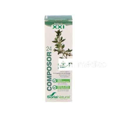 COMPOSOR 24 DIURACIN COMPLEX XXI 50ML. SORIA NATURAL