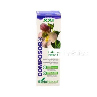 COMPOSOR 20 DOLOGEN COMPLEX XXI 50ML. SORIA NATURAL