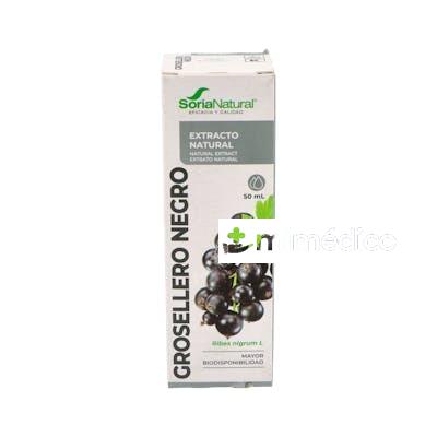 EXT. GROSELLERO NEGRO XXI 50ML. S/AL SORIA NATURAL