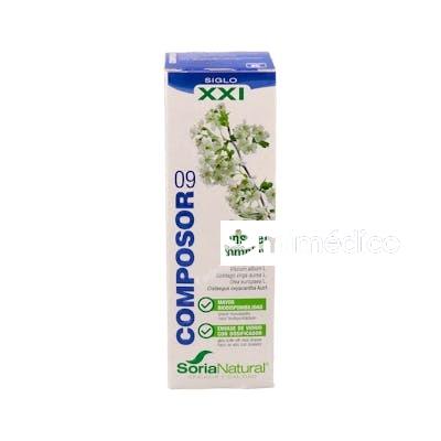 COMPOSOR 09 TENSIVEL COMPLEX XXI 50ML. SORIA NATURAL
