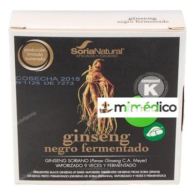 GINSENG NEGRO FERMENTADO 24CAP. SORIA NATURAL