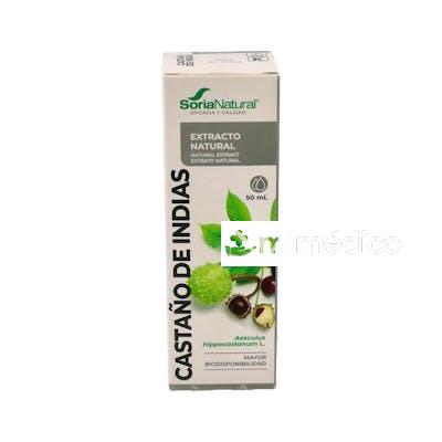 EXT. CASTANO DE INDIAS XXI 50ML. S/AL SORIA NATURAL