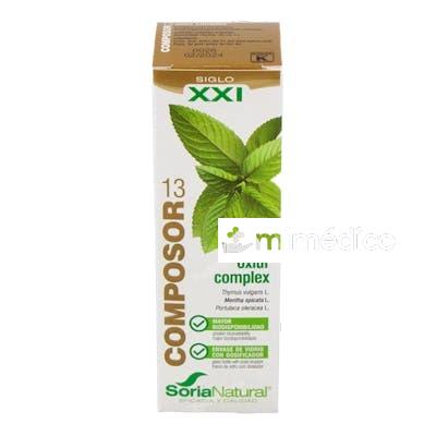 COMPOSOR 13 OXIUR COMPLEX-LOMBRISOR XXI 50ML. SORIA NATURAL