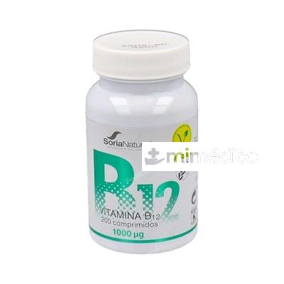 VITAMINA B12 LIBERACION SOSTENIDA 250MG 200C VEGAN SORIA NATURAL