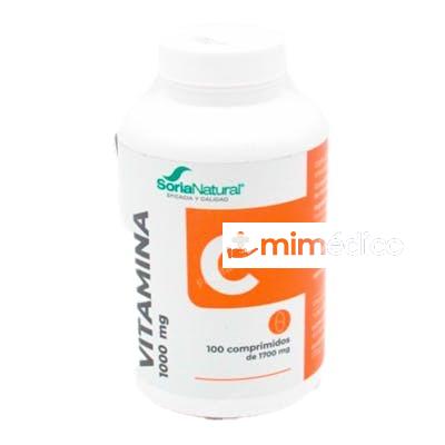 VITAMINA C LIBERACION SOSTENIDA 1700MG 100COMP. SORIA NATURAL