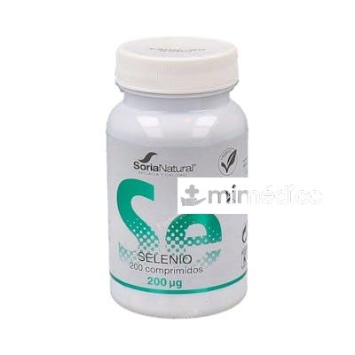 SELENIO LIBERACION SOSTENIDA 250MG 200COMP. SORIA NATURAL