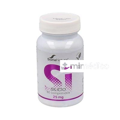 SILICIO LIBERACION SOSTENIDA 800MG 60COMP. SORIA NATURAL