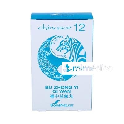 CHINASOR 12 BU ZHONG YI QI WAN 30COMP. SORIA NATURAL
