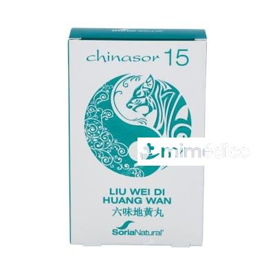 CHINASOR 15 LIU WEI DI HUANG WAN 30COMP. SORIA NATURAL