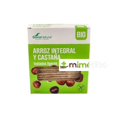 TOSTADAS DE ARROZ Y CASTAÑA 95GR. BIO SORIA NATURAL