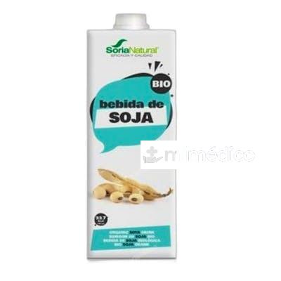 BEBIDA VEGETAL DE SOJA CON CALCIO 1LT 6UDS. BIO** SORIA NATURAL
