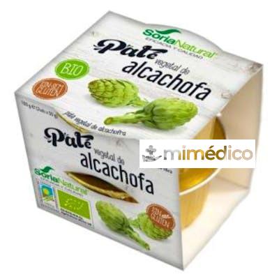 PATE VEGETAL DE ALCACHOFA 2UDSX50GR. BIO SG SORIA NATURAL