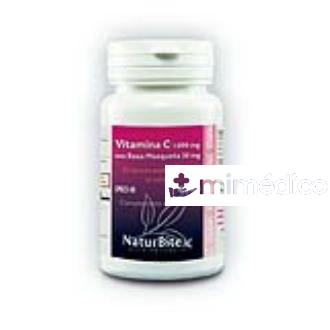 VITAMINA C 1000MG. ROSA M. 180COMP NATUREBITE