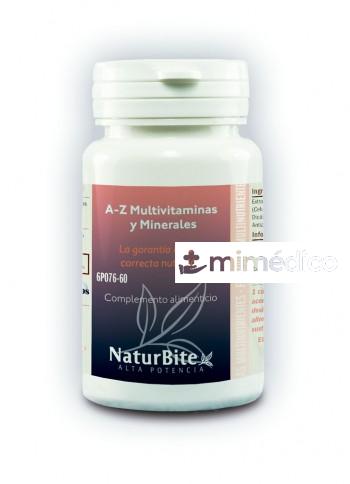 A-Z MULTIVITAMINAS Y MINERALES 60COMP NATURBITE