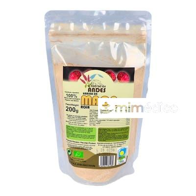 MACA ROJA SUPERALIMENTOS 200GR. ECO EL ORO DE LOS ANDES