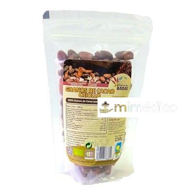CACAO CRIOLLO EN GRANO 200GR. ECO EL ORO DE LOS ANDES