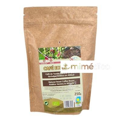 CAFE PERU TUESTE NATURAL GRANO 250GR. ECO EL ORO DE LOS ANDES