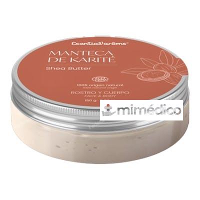 MANTECA DE KARITE NATURAL 150GR. BIO ESENTIAL AROMS