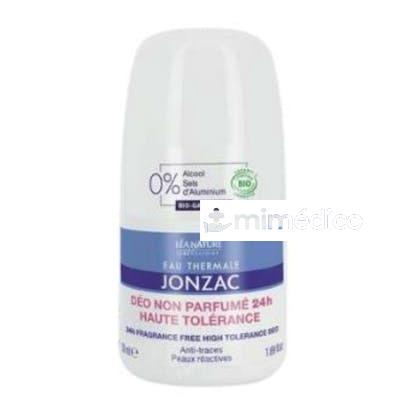 DESODORANTE SIN PERFUME ALTA TOLERANCIA ROLL-ON 50 JONZAC ECO-BIO