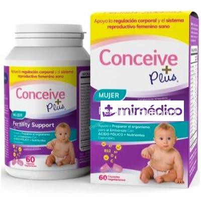 CONCEIVE PLUS APOYO FERTILIDAD FEMENINA 60CAP. SASMAR