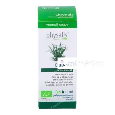 ESENCIA CITRONELA 10ML. PHYSALIS