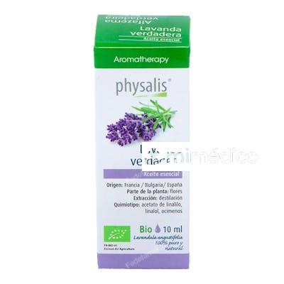 ESENCIA LAVANDA VERDADERA 10ML. BIO PHYSALIS