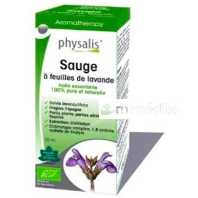 ESENCIA SALVIA DE HOJA DE LAVANDA 10ML. BIO PHYSALIS