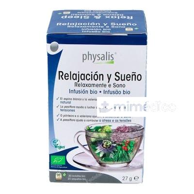 RELAX Y SUENO INFUSION 20FILTROS BIO PHYSALIS