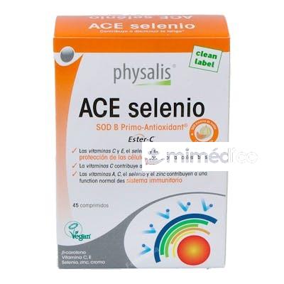 ACE SELENIUM 45COMP. PHYSALIS