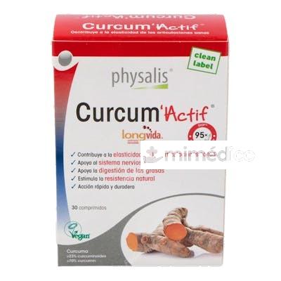 CURCUM ACTIF 30COMP. PHYSALIS