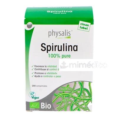 ESPIRULINA 200COMP. BIO PHYSALIS
