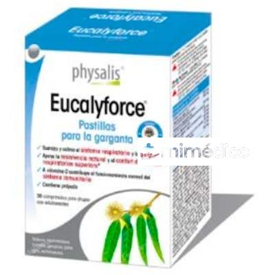 EUCALYFORCE PASTILLAS GARGANTA 30COMP. PHYSALIS