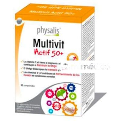 MULTIVIT ACTIF 50+ 30COMP. PHYSALIS