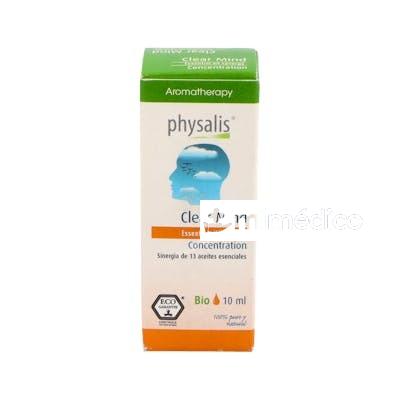 CLEAR MIND SINERGIA ACEITE ESENCIAL 10ML. BIO PHYSALIS