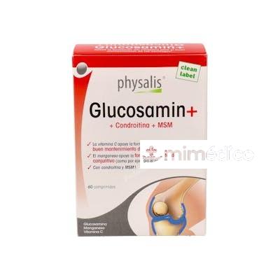 GLUCOSAMIN+CONDROITINA+MSM 60COMP. PHYSALIS