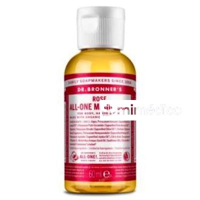 JABON LIQUIDO ROSAS 60ML. DR. BRONNER`S