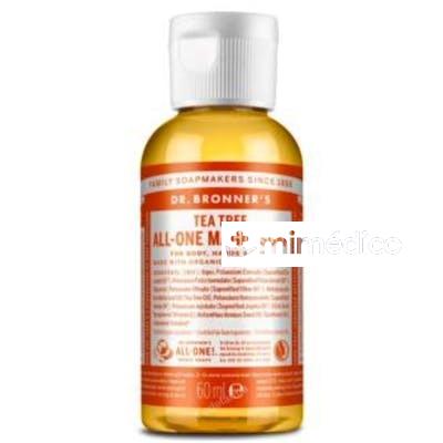 JABON LIQUIDO ARBOL DEL TE 60ML. DR. BRONNER`S