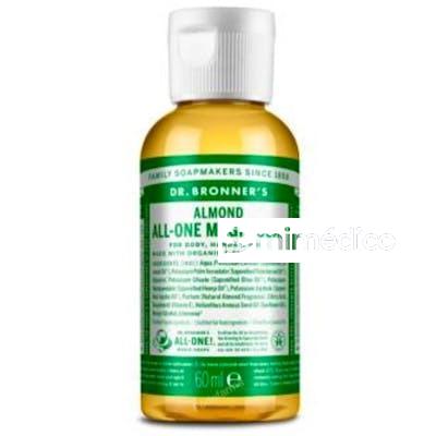 JABON LIQUIDO ALMENDRAS 60ML. DR. BRONNER`S