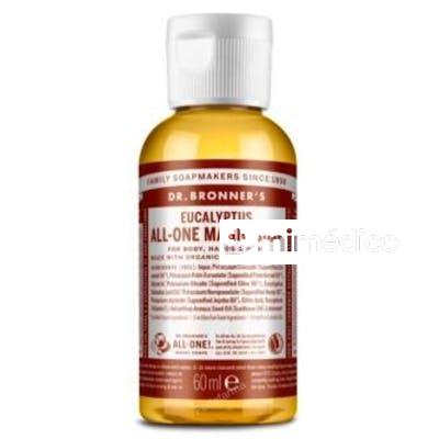 JABON LIQUIDO EUCALIPTO 60ML. DR. BRONNER`S