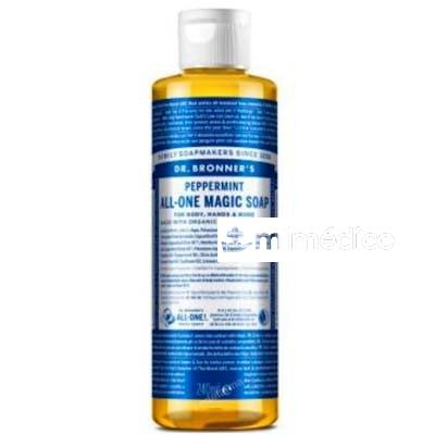 JABON LIQUIDO MENTA 240ML. DR. BRONNER`S