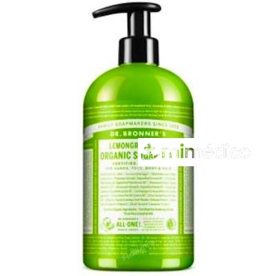 JABON DE AZUCAR LEMONGRASS-LIMA 710ML. DR. BRONNER`S