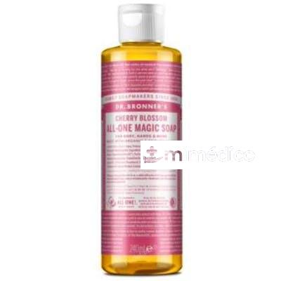 JABON LIQUIDO FLOR DE CEREZO 240ML. DR. BRONNER`S