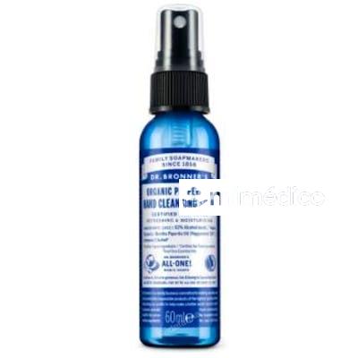 HIGIENIZANTE DE MANOS MENTA SPRAY 60ML. DR. BRONNER`S