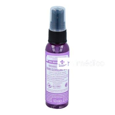 HIGIENIZANTE DE MANOS LAVANDA SPRAY 60ML. DR. BRONNER`S