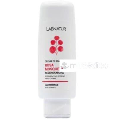 PACK CREMA MANOS Y UÑAS ROSA MOSQUETA 5X150ML. LABNATUR BIO