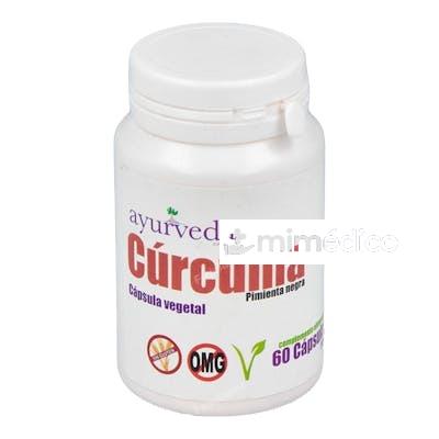 CURCUMA CON PIMIENTA 60CAP. AYURVEDA AUTENTICO