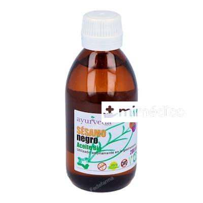 ACEITE DE SESAMO NEGRO 200ML. AYURVEDA AUTENTICO